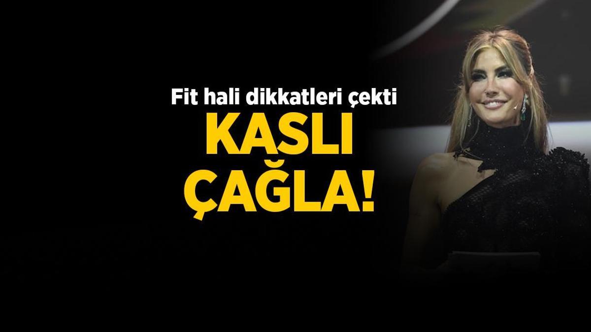 46 yaşındaki Çağla Şıkel’in fit görünümü! Kaslı vücudu dikkat çekti