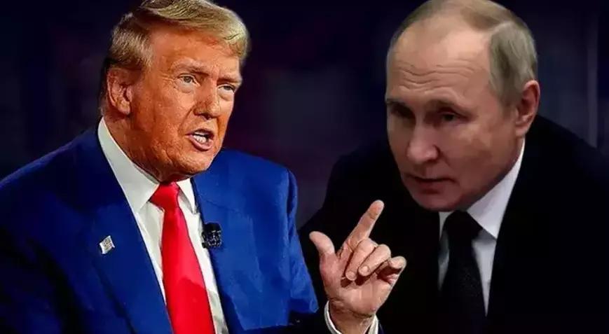 ABD Başkanı Trump'tan Putin açıklaması! 'Ateşle oynuyor'