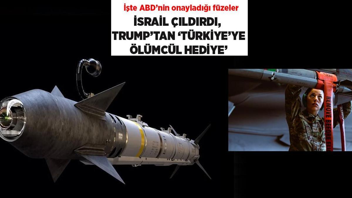 ABD füze satışını onayladı, İsrail 'Trump'tan Türkiye'ye ölümcül hediye' dedi, İşte 304 milyon dolarlık füzelerin özellikleri!