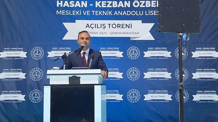 Bakan Kacır: 'Türkiye Yüzyılı' hedefimize adım adım birlikte yürüyeceğiz
