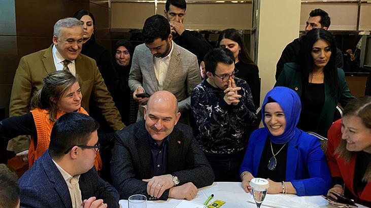 Bakan Soylu Ankara'da vatandaşlar ile bir araya geldi: Bu özel çocuklar bizim ülkemizin özel çocukları