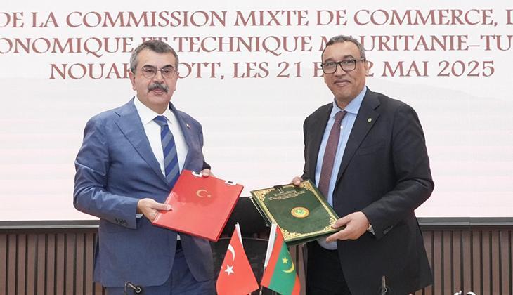 Bakan Tekin: Moritanya bir dizi alanda işbirliğini geliştirme imkanımız var