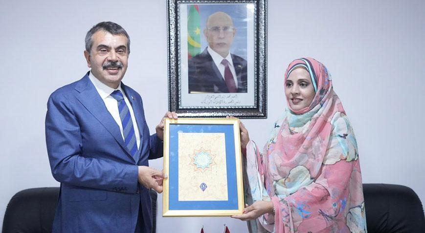 Bakan Tekin Moritanya Eğitim Bakanı ile görüştü