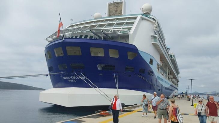 Bodrum'a Marella Discovery 2 kruvaziyeriyle 1789 turist geldi