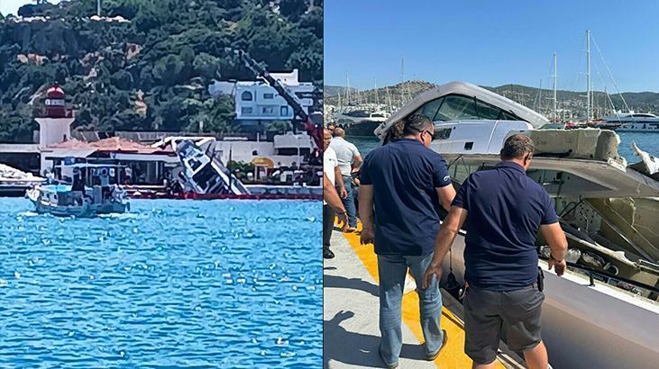 Bodrum'da teknede patlama: 3 yaralı