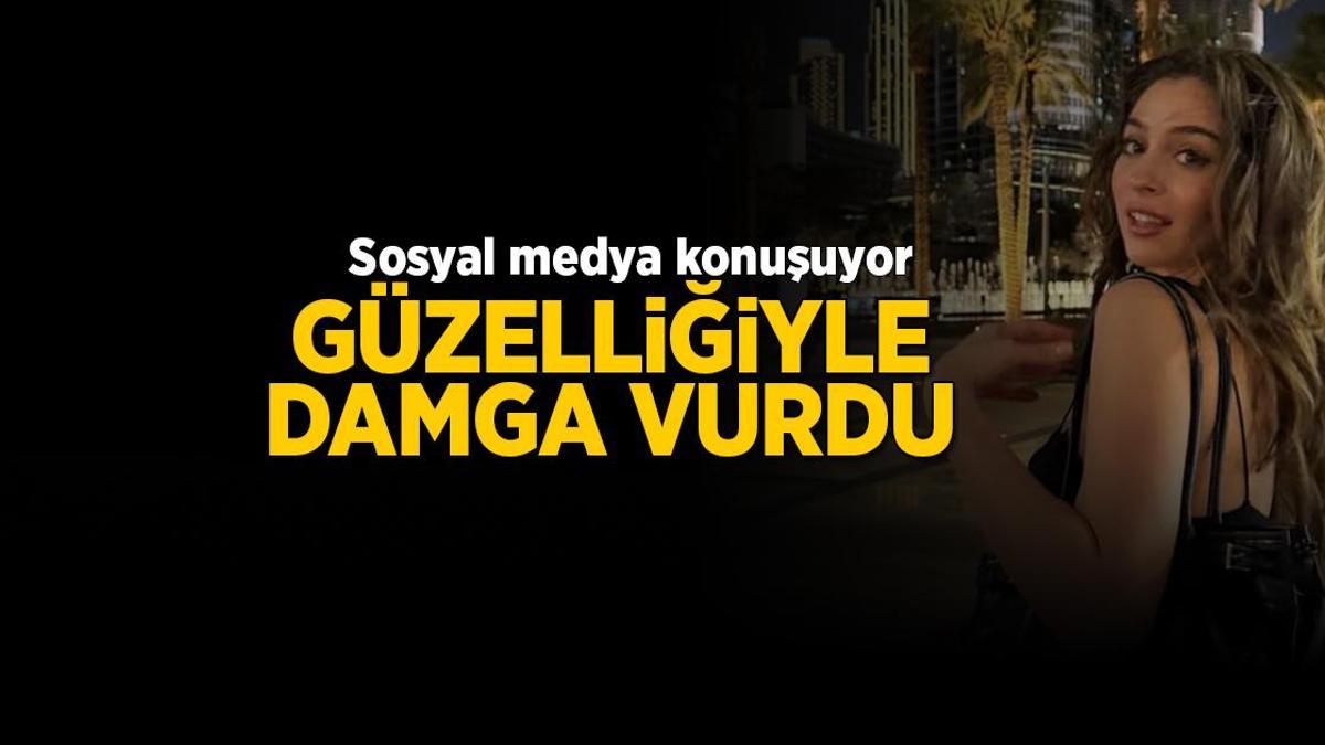 Cemre Baysel güzelliğiyle gündemde! Siyah elbisesiyle damga vurdu