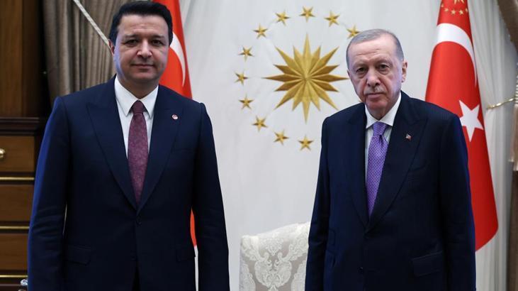 Cumhurbaşkanı Erdoğan, Mahmut Arıkan'ı kabul etti