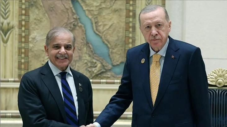 Cumhurbaşkanı Erdoğan, Pakistan Başbakanı Şerif ile görüştü