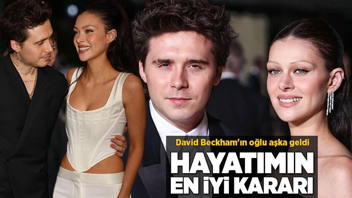 David Beckham'ın oğlu aşka geldi! Seninle evlenmek hayatımın en iyi kararıydı