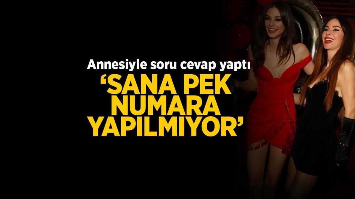 Deren Talu bu kez Defne Samyeli ile soru cevap yaptı! 'Sana pek numara yapılmıyor'