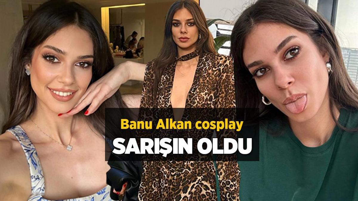 Deren Talu'dan 'yeni tarz' Bu kez sarışın oldu: Banu Alkan cosplay