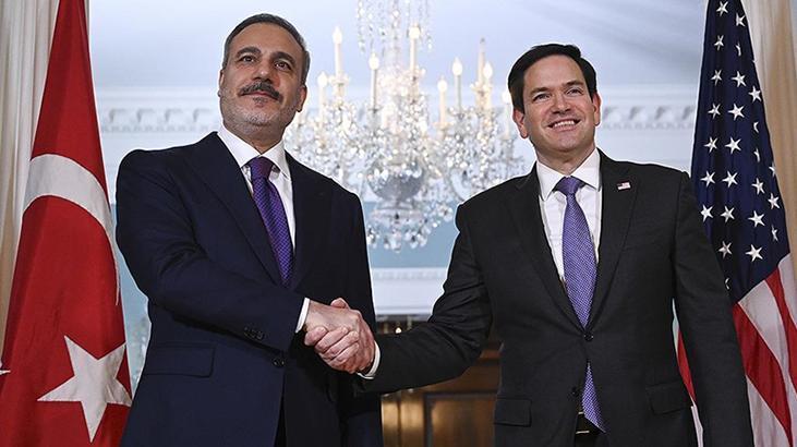 Dışişleri Bakanı Hakan Fidan, ABD'li mevkidaşı Rubio ile görüştü