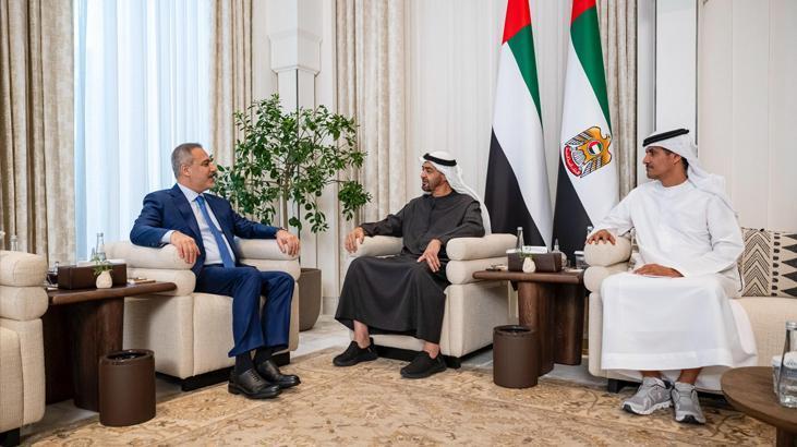 Dışişleri Bakanı Hakan Fidan'dan Abu Dabi'de önemli görüşme