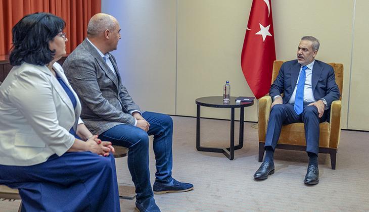 Dışişleri Bakanı Hakan Fidan, Gagauz Türkleri temsilcileri ile bir araya geldi