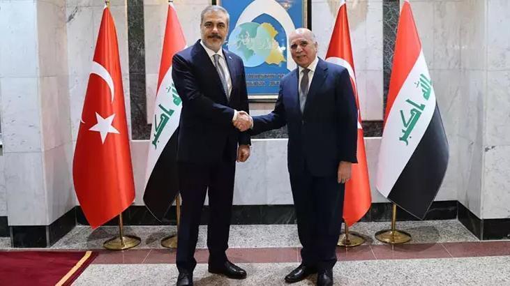 Dışişleri Bakanı Hakan Fidan Iraklı mevkidaşı ile İsrail ve İran'ı konuştu