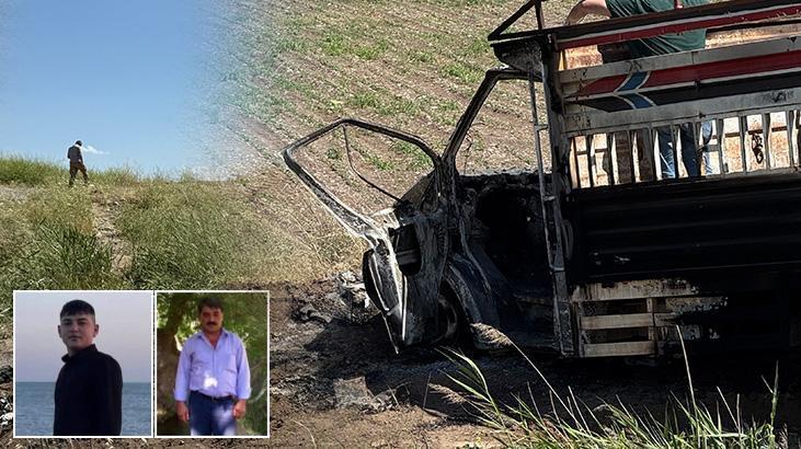 Diyarbakır'da yakılan baba-oğul vahşetinde itiraf geldi! Katil olay yerinde