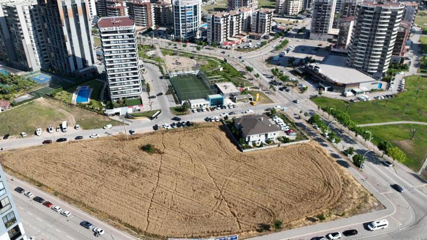 Dönümü 30 milyon TL! Gökdelen ve rezidansların ortasındaki tarla şaşırttı