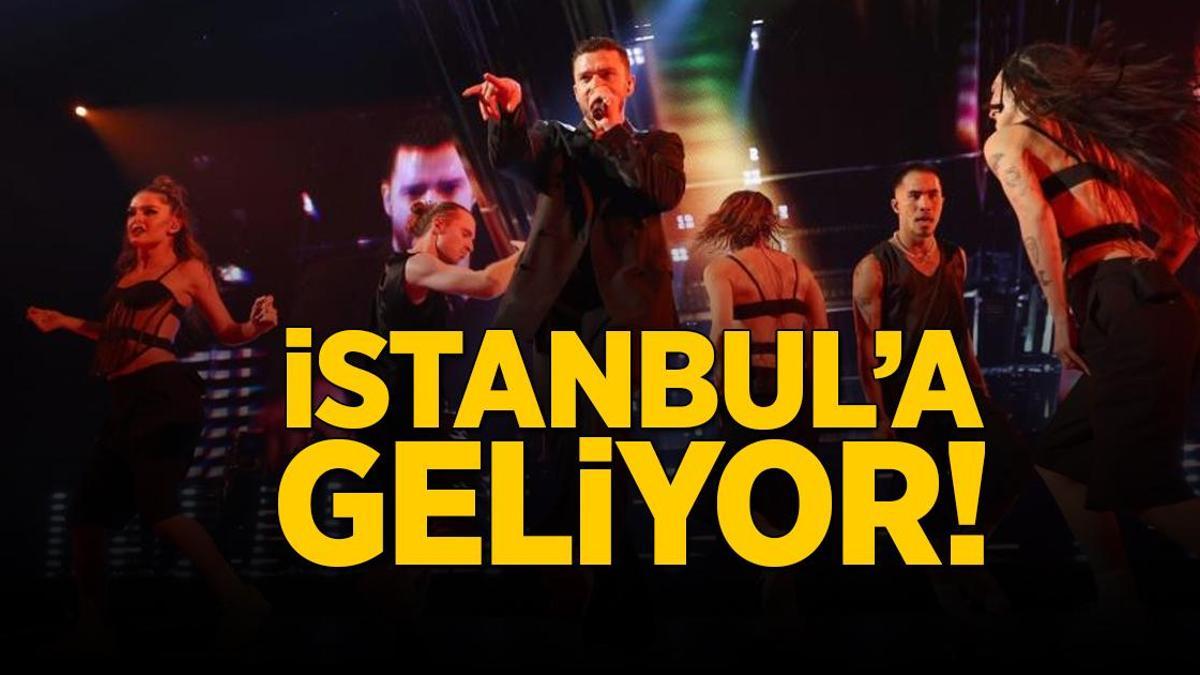 Dünyaca ünlü şarkıcı Justin Timberlake İstanbul'a geliyor!