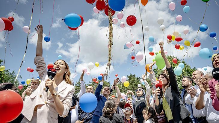 Esenler’de umut yükseldi: 7 yaşındaki Selim için balonlar göğe bırakıldı