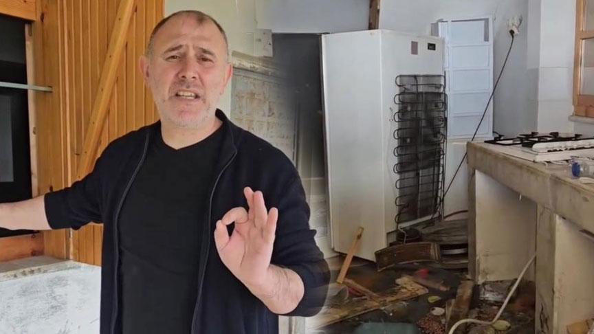 Eve hırsız gibi pencereden girdiler! 'Belediye başkanına torpil yapmadı'
