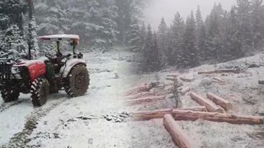 Fotoğraflar bugün çekildi! Kar aniden bastırdı, birçok kent beyaza büründü