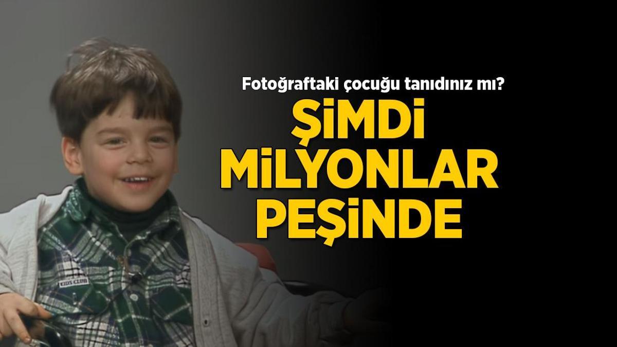 Fotoğraftaki çocuğu tanıdınız mı? 'Meğer hayallerimin ilk adımını atmışım'