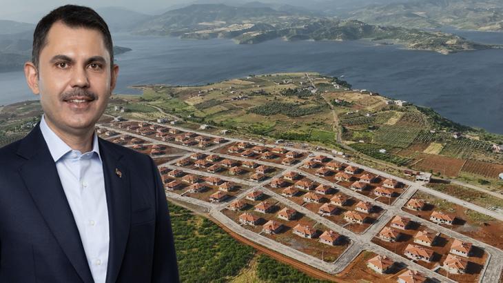 Göl manzaralı köy evleri tamamlandı! Bakan Kurum: Yıl sonunda tüm kardeşlerimiz evlerinde olacak