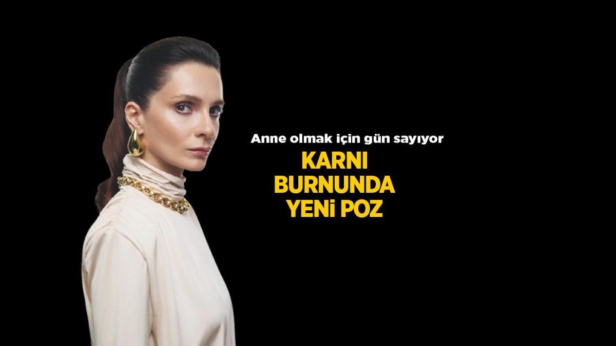 Güncel Haberler: Hamile Meriç Aral'dan karnı burnunda yeni poz
