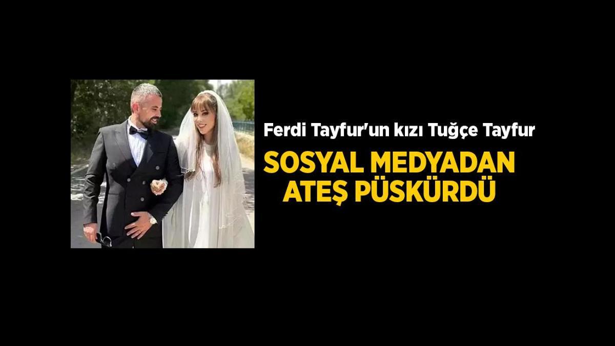 HABERLER: Ferdi Tayfur'un kızı Tuğçe Tayfur Instagram'dan ateş püskürdü