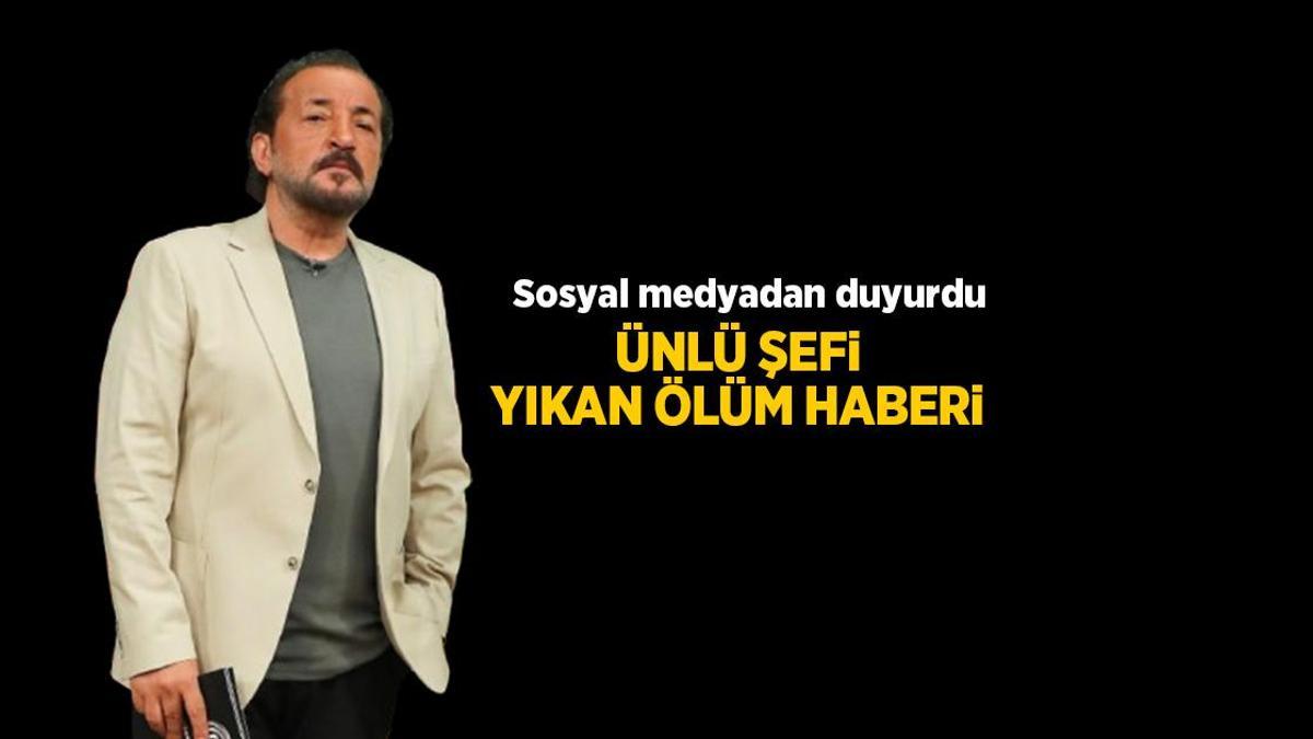 HABERLER: MasterChef jürisi şef Mehmet Yalçınkaya acı haberi Instagram'dan duyurdu!