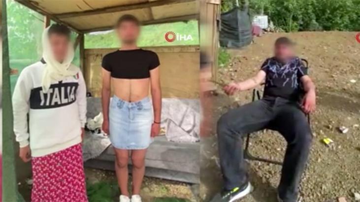 Hırsızları yakaladı! Kadın kıyafeti giydirip video çekti