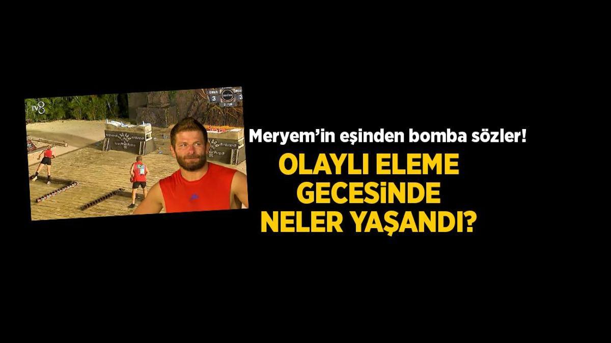 İsmail Balaban - Meryem Kasap düellosunda neler yaşandı? Meryem'in eşi eleme gecesinde yaşananları tek tek anlattı