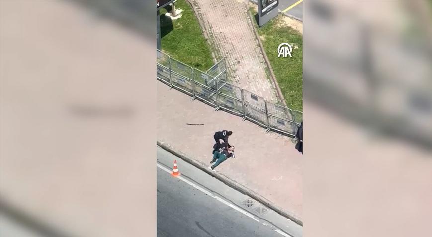 İsrail'in İstanbul Başkonsolosluğu önünde silah sesleri