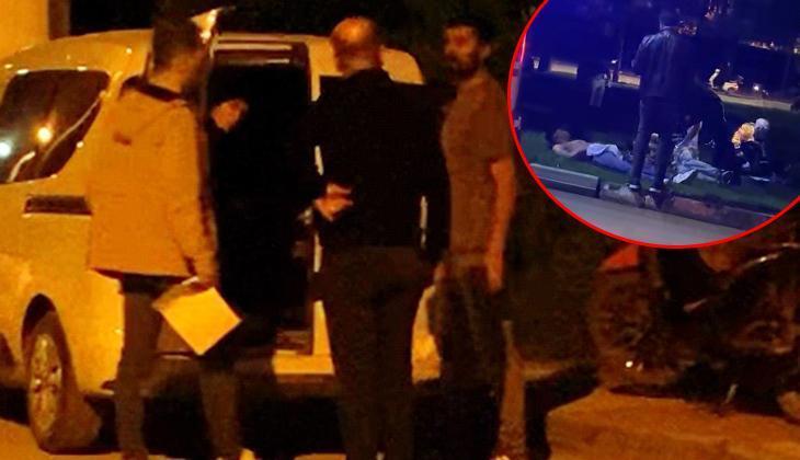 Kız arkadaşlarının yanında lazerle taciz edilip, bıçaklı saldırıya uğradılar: 1 kişi tutuklandı