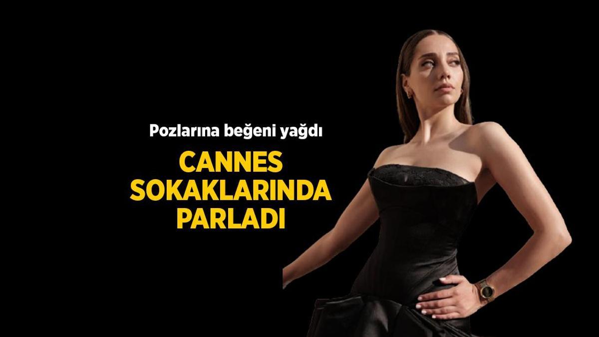 Kızılcık Şerbeti'nin Görkem'i Özge Özacar Cannes Film Festivali'ne katıldı