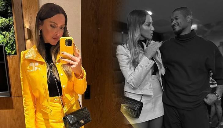 MAGAZİN HABERLERİ! Hadise'den olay paylaşım! Dünyaca ünlü sanatçı Usher'ın kulisinde poz verdi