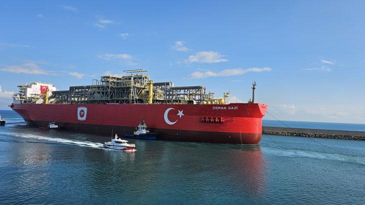 Osman Gazi Filyos Limanı'nda: Doğal gaz üretimi 2 katına çıkıyor!