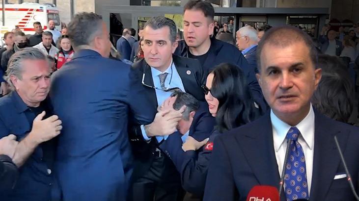 Özgür Özel'e yumruklu saldırı provokasyonu | AK Parti'li Çelik'ten ilk açıklama CNN TÜRK'e