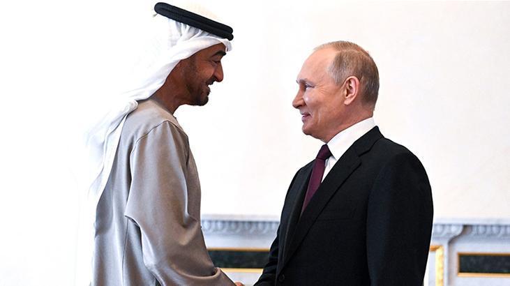 Putin, BAE Devlet Başkanı Al Nahyan ile telefonda görüştü