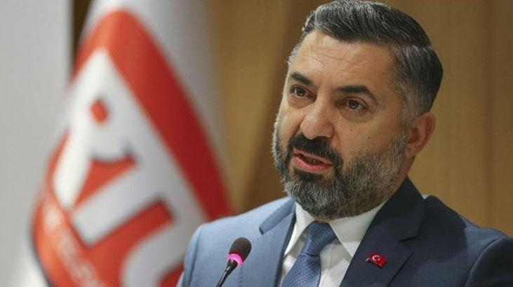 RTÜK Başkanı Şahin'den PKK'nın fesih ve silah bırakma kararına ilişkin açıklama: