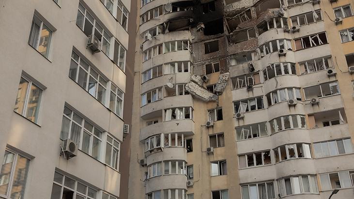 Rusya Kiev'e SİHA ve roketlerle saldırdı: 4 ölü, 20 yaralı