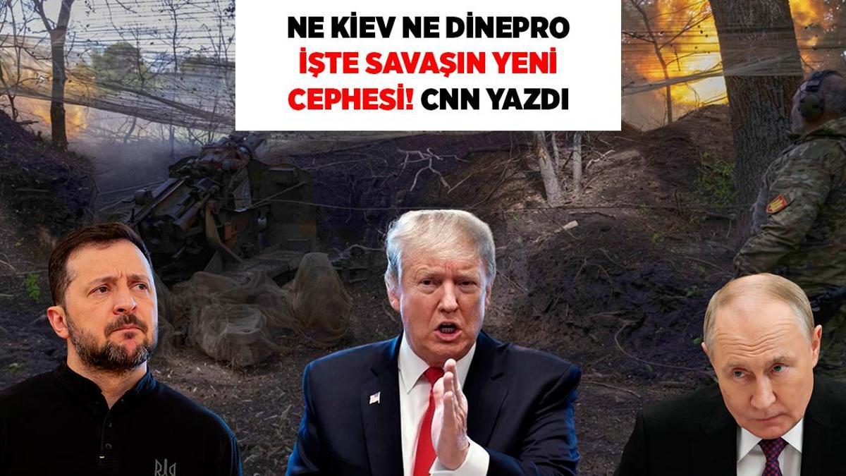 Son dakika | CNN'den çarpıcı analiz! İşte Ukrayna ve Rusya'nın yeni cephe hattı