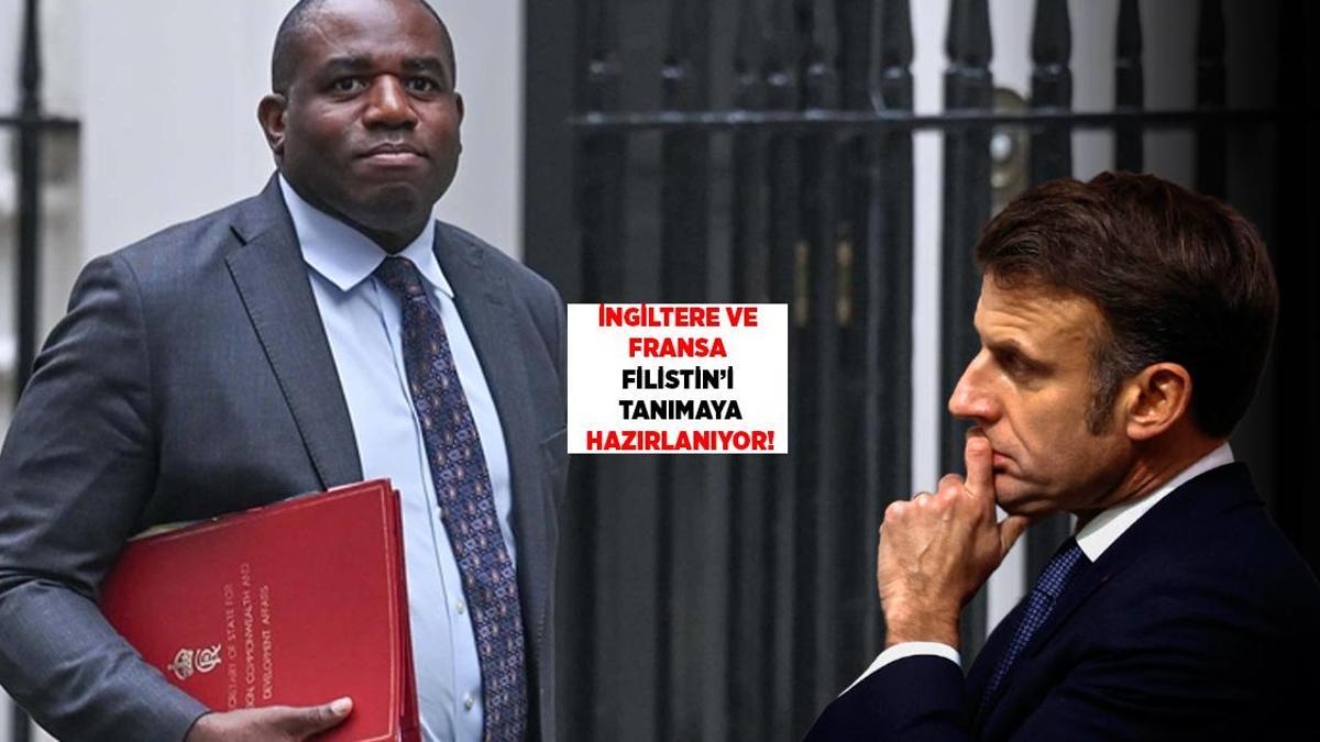 Son dakika! Fransa ile İngiltere Filistin'i tanıma görüşmeleri yürütüyor: Tarih verildi!