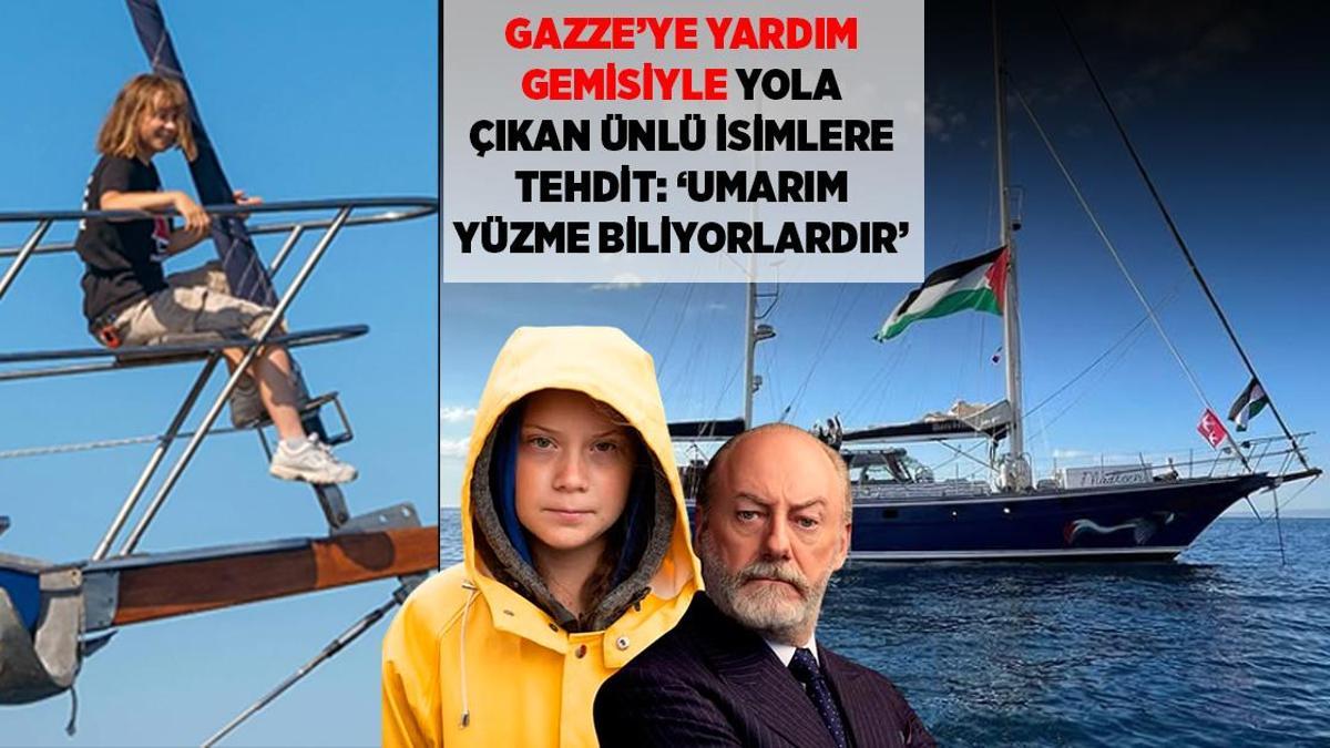 SON DAKİKA HABERLERİ: GAZZE'YE YARDIM GÖTÜREN GEMİDEKİ ÜNLÜ İSİMLERE ABD'Lİ SENATÖRDEN TEHDİT