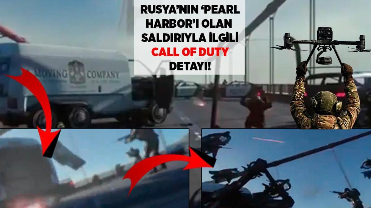 SON DAKİKA HABERLERİ: UKRAYNA, RUSYA'NIN PEARL HARBOR'INI PLANLARKEN CALL OF DUTY OYUNUNDAN MI İLHAM ALDI?