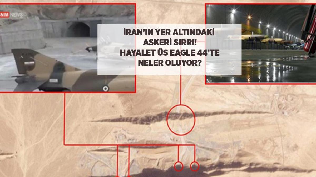 SON DAKİKA: İRAN'IN YER ALTINDAKİ ASKERİ SIRRI! HAYALET ÜS EAGLE 44'TE NELER OLUYOR?