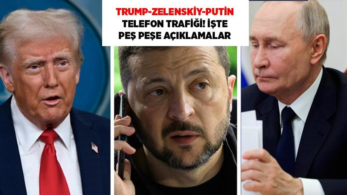 Son dakika! Trump-Putin görüşmesi başladı! Programda Zelenskiy değişikliği