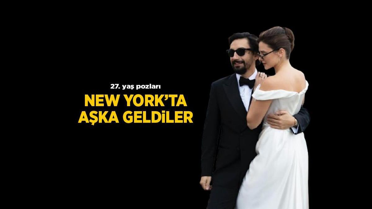 Son Haberler: Alina Boz 27. yaşını New York'ta eşi Umut Evirgen ile kutladı