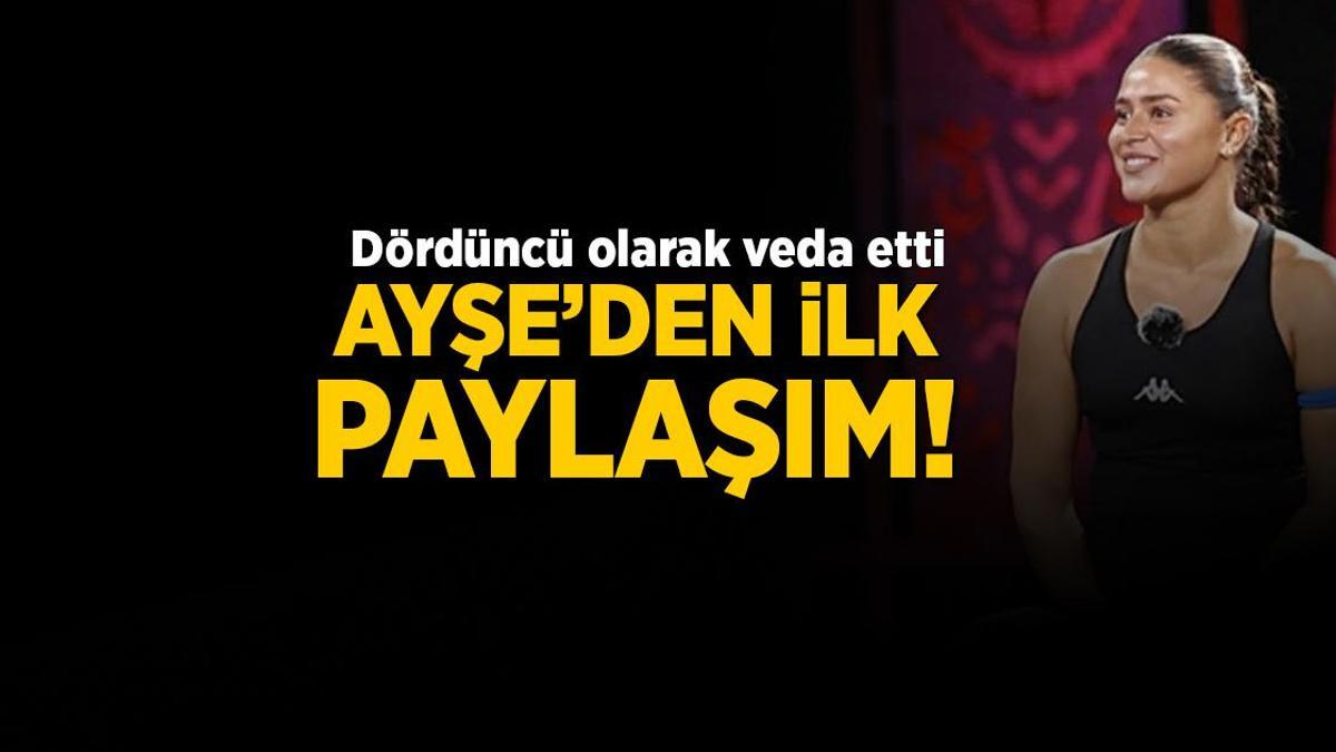 Survivor 2025'te dördündü olan Ayşe Yüksel'den ilk paylaşım! Sezonu değerlendirdi