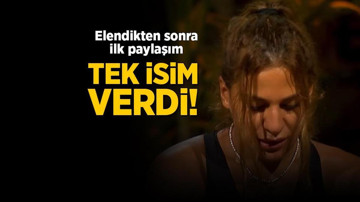 Survivor'dan diskalifiye olan Almeda Baylan'dan ilk paylaşım! Batuhan Karacakaya olayının perde arkasını anlattı